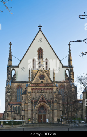 thomas church in leipzig, saxony, germany Stock Photo