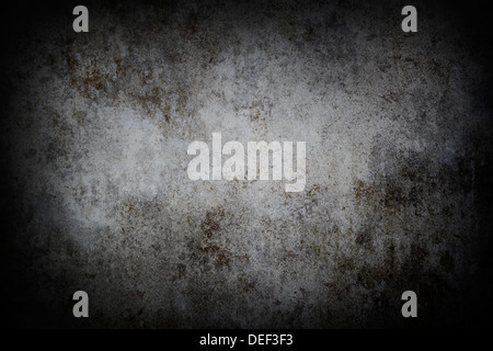 Grey grunge textured wall. Copy space Stock Photo