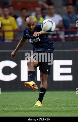 Jonathan (Inter), SEPTEMBER 14, 2013 - Football / Soccer : Italian 'Serie A' match between Inter Milan 1-1 Juventus at Stadio Giuseppe Meazza in Milan, Italy. (Photo by Maurizio Borsari/AFLO) Stock Photo