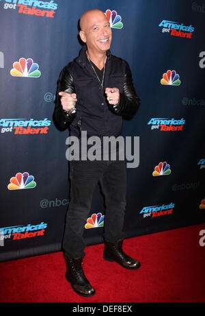 New York, New York, USA. 17th Sep, 2013. HOWIE MANDEL attends the red carpet for 'America's Got Talent' held at Radio City Music Hall. © Nancy Kaszerman/ZUMAPRESS.com/Alamy Live News Stock Photo