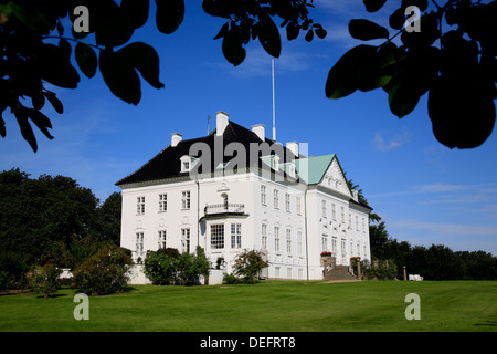 Royal palace Marselisborg, Arhus, Jutland, Denmark, Scandinavia, Europe