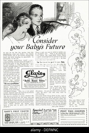 Original 1920s advertisement advertising baby's TREASURE COT, consumer ...