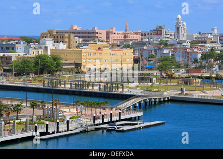 Bahia Urbana in San Juan, Puerto Rico, West Indies, Caribbean, Central America Stock Photo