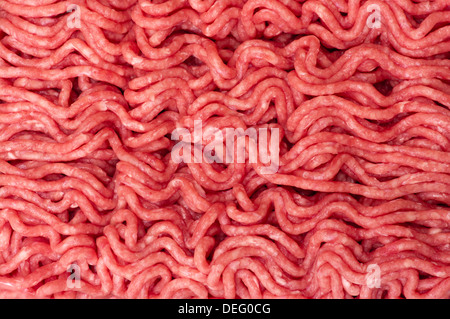 Raw Minced Beef Stock Photo