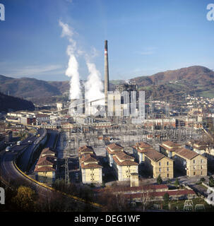 Lada thermal power station. Langreo. Asturias. Spain.