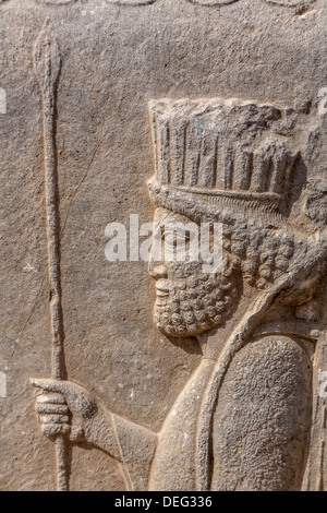 Persepolis (Old-Persian: Pārśa[2]), also spelled Perspolis, was the ceremonial capital of the Achaemenid Empire (ca. 550–330 BC) Stock Photo