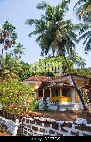 Facade of a house, Siolim, North Goa, Goa, India Stock Photo - Alamy
