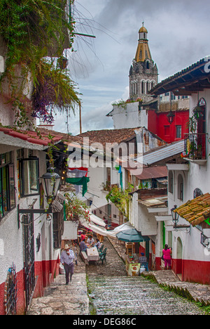 Photo taken in Cuetzalan, Puebla. Center part of Mexico Stock Photo