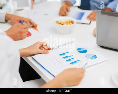 business team having discussion in office Stock Photo