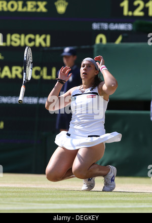 Marion Bartoli (FRA) at the Wimbledon Championships 2013, London, England. Stock Photo