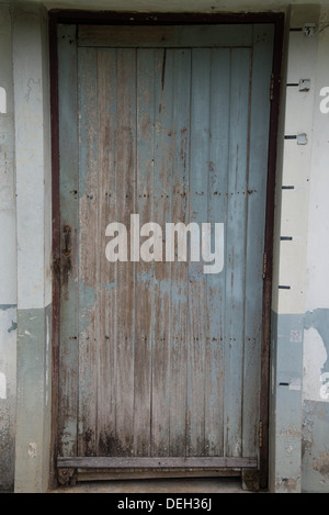 old wooden door Stock Photo