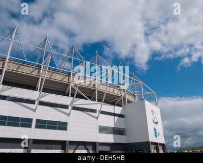 Derby Football Stadium. The home of Derby County Football Club (The Rams). Stock Photo