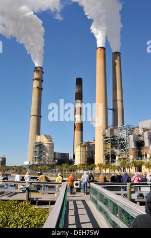 TECO Tampa Electric Company Manatee Viewing Center Apollo Beach Stock