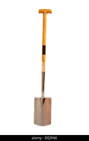 new spade or shovel isolated on a white background Stock Photo