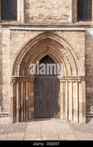 Grimsby Minster, The Church of St,Mary and St. James, Grimsby, Lincolnshire Stock Photo