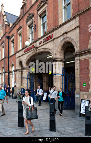 The entrance to Marylebone Railway Station, London, UK Stock Photo