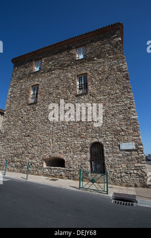 Musee de la Tour Carree Saint Maxime Provence Alpes Cote d'Azur France Europe Stock Photo