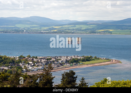 View of Cromarty and the Firth. Stock Photo