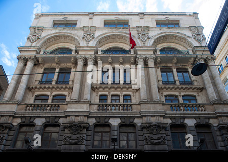 Istanbul, Galata, Bankalar Caddesi 1035, Sitz des italienischen Versicherungskonzerns Assicurazioni Generali Stock Photo