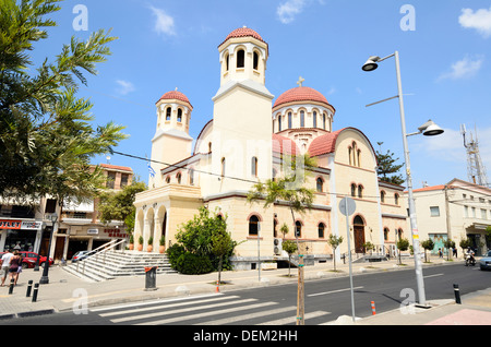 Church of Tessaron Martiron (Four Martyrs) in Rethymnon - Crete, Greece Stock Photo