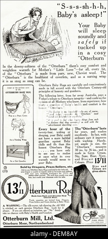 Original 1920s advertisement advertising baby's TREASURE COT, consumer ...