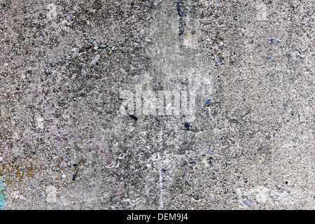 Background of gray concrete with textured surface Stock Photo