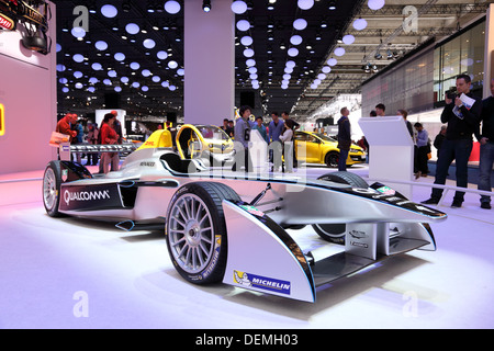 Renault  Formula One Racing Car at the 65th IAA in Frankfurt, Germany Stock Photo