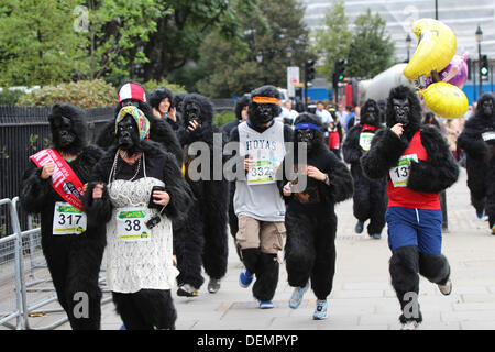 London, UK. 21st Sep, 2013. Now in its 10th year, this incredible event has raised more than £1.9 million for biodiversity conservation and poverty reduction projects in central Africa. Credit:  Ashok Saxena/Alamy Live News Stock Photo