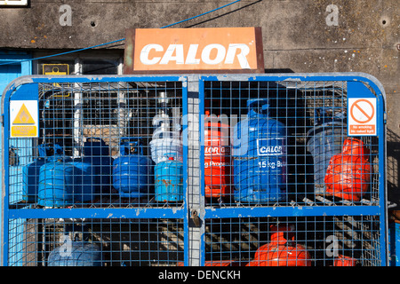 Calor gas bottles. Stock Photo