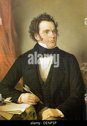 Franz Schubert, Austrian composer Stock Photo - Alamy