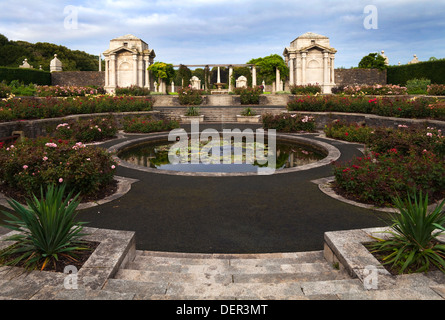 Irish National War Memorial Gardens by Edwin Lutyens, Islandbridge, Dublin City, to the 49,400 Irish soldiers in the Great War. Stock Photo