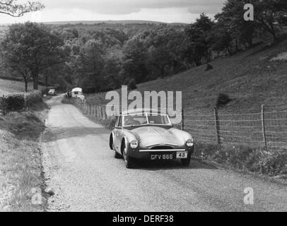 TVR RGS Atalanta bodied prototype 1954 Morecambe Rally Stock Photo