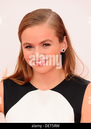 Morgan Saylor at arrivals for The 65th Primetime Emmy Awards - ARRIVALS