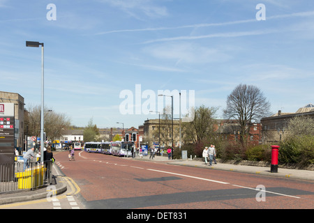 Black Horse Street, Bolton adjacent to the main bus station (due to be closed when a new bus/rail interchange is completed). Stock Photo