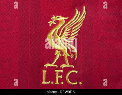 Liverpool F.C Football Club Badge Crest Stock Photo - Alamy