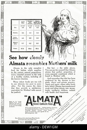 Original 1920s advertisement advertising baby's TREASURE COT, consumer ...
