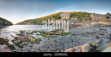 Port Quin on the North Coast of Cornwall near Port Isaac Stock Photo