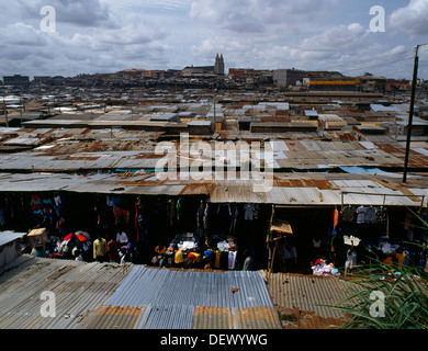 Kumasi (ashanti) Ghana Kejetia Market West Africas Largest Stock Photo ...