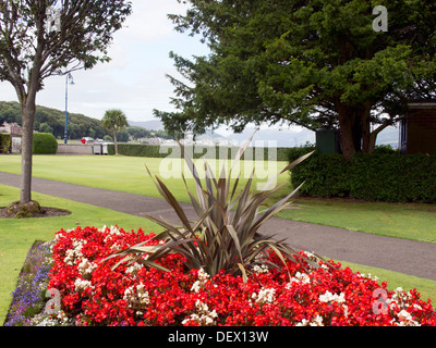 Rothesay Waterfront Gardens, Isle of Bute Stock Photo