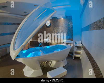 Oxygen SPA capsule in the room, nobody Stock Photo