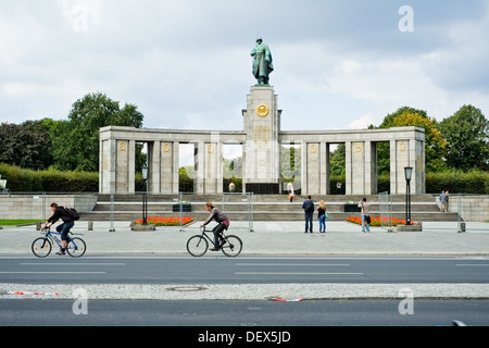 Soviet War Memorial in Berlin Germany Stock Photo