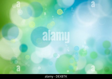 Abstract blue and green tone background Stock Photo