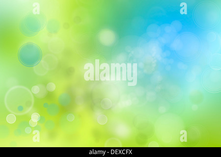 Abstract blue and green tone background Stock Photo