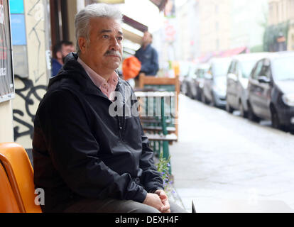 The chairman of the German-Syrian Association, Mustafa Gumrok, is pictured in Berlin, Germany, 20 September 2013. Photo: STEPHANIE PILICK/dpa Stock Photo