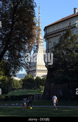 The mole Antonelliana symbol of the city of Turin and home of National Museum of Cinema Stock Photo