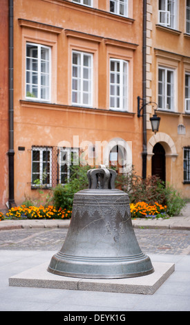 Kanonia Bell in Warsaw Old Town Stock Photo