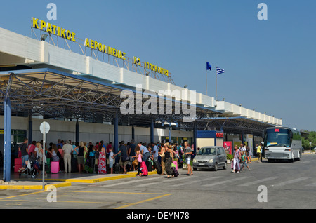 Kos Airport, Island of Kos, Dodecanese Island group, Greece. Stock Photo
