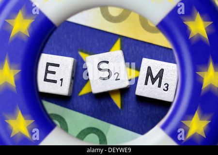 Letters forming the term 