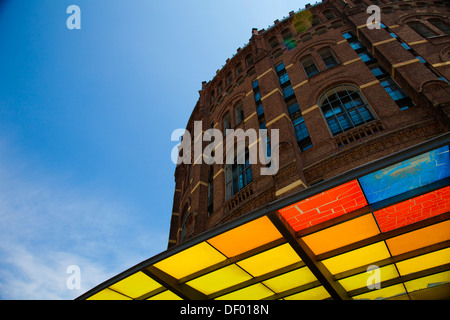 Gasometer City in the Simmering district, Vienna, Austria, Europe Stock Photo