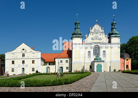 Premonstratensian nuns' Church of the Holy Trinity, Strzelno, Poland, Europe Stock Photo